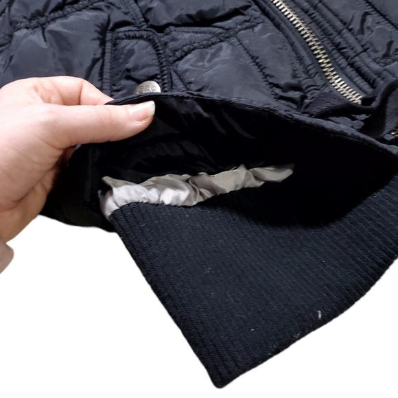 Sleeveless Black Puffer Vest BB Dakota Vintage Hot Topic Size L NWOT Nev… - Picture 9 of 12